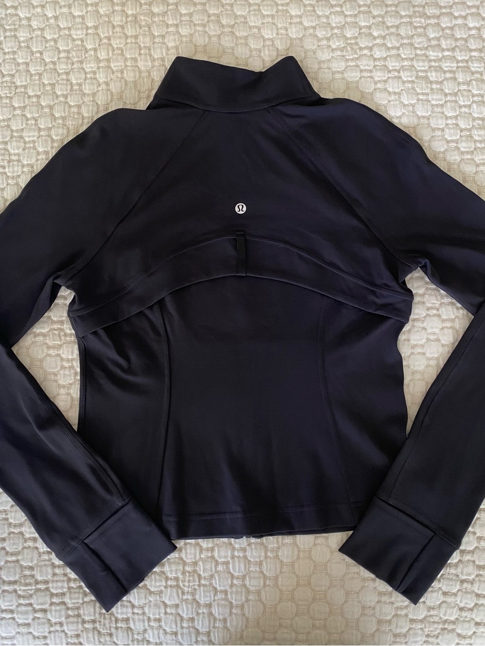 LULULEMON, Define Cropped Jacket, Nulu, Black, Size 8, Excellent Condition